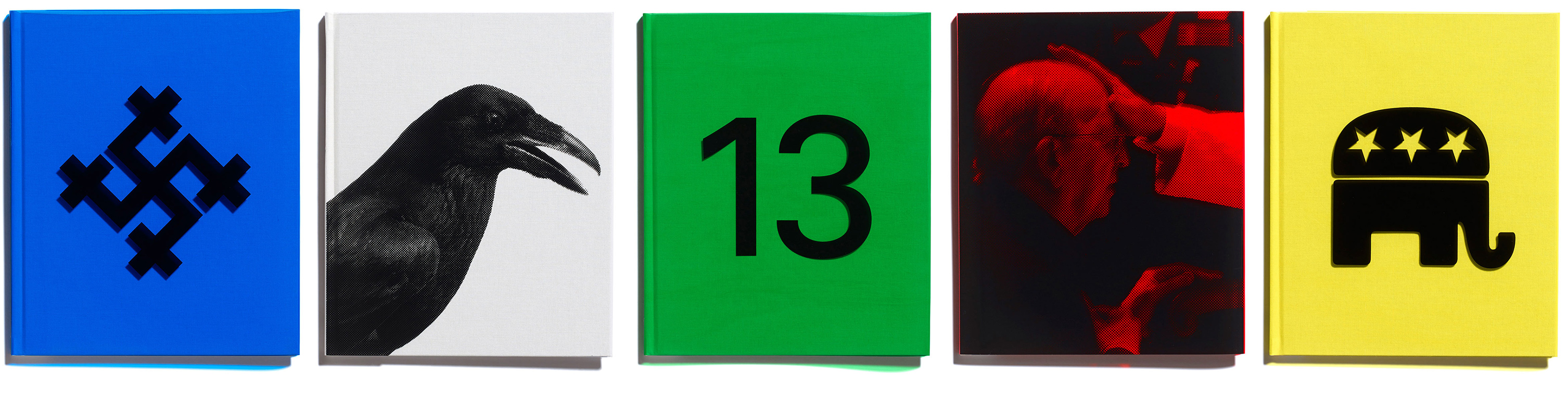 Religious Symbols, London Garden Birds, Numbers, Sexual Predators, Political Symbols books, by Jonathan Ellery, published by Browns Editions, designed by Browns Design
