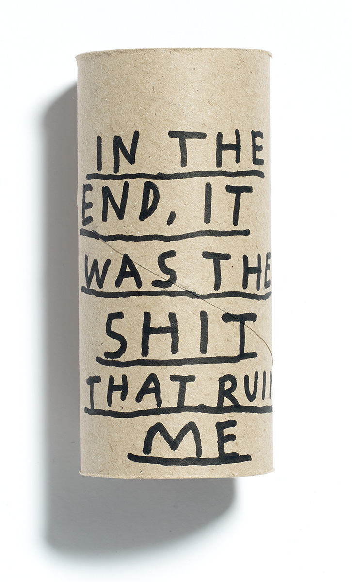 Browns Editions, Paul Davis, My Life Was Shit toilet Roll